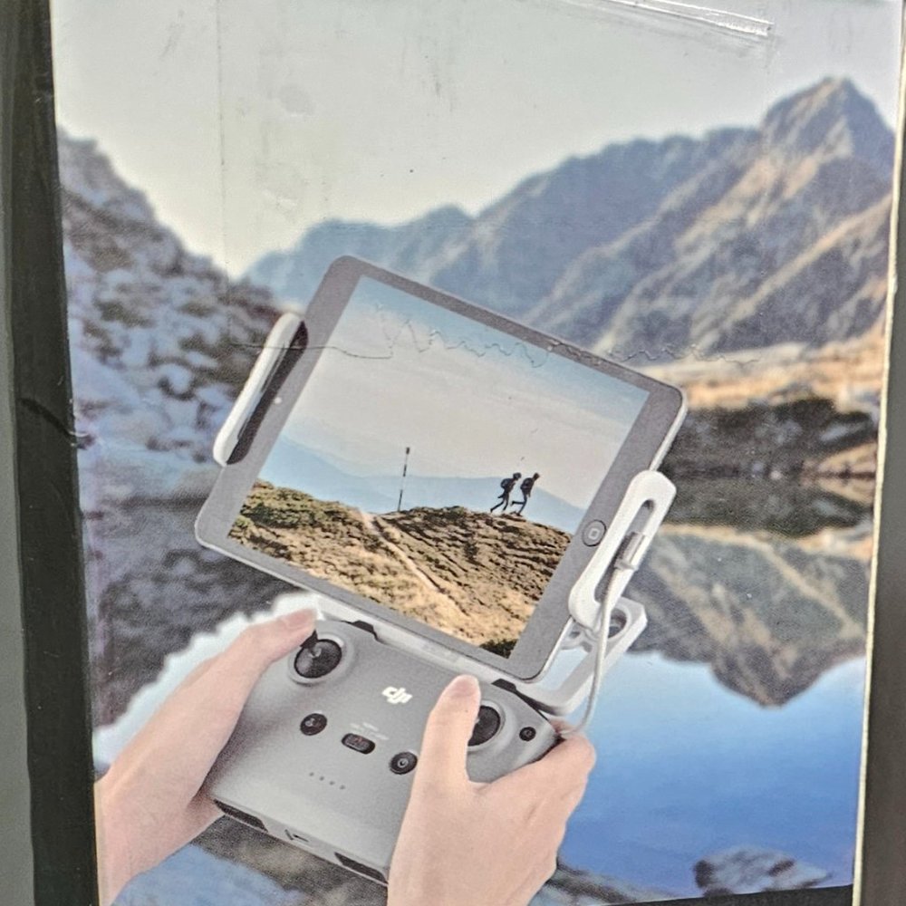 For DJI Mavic 3 Drone Remote Control Phone Tablet Mount Bracket Holder GRAY NIB